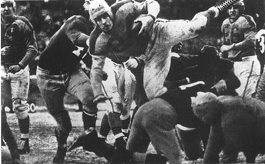 1945 NFL Championship Game Action